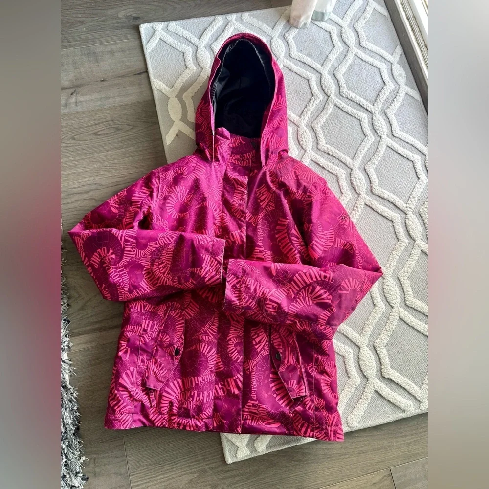 Roxy Jetty Girls Ski & Snowboard Jacket Size 14/16 Waterproof Hooded Winter Coat